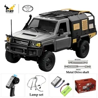MN82S MN82 Pro Remote Controlled Climbing Off-road Vehicle 1:12 Full scale 4WD For Toyota LC79 Simulation RC Model Toy Rc Car 1