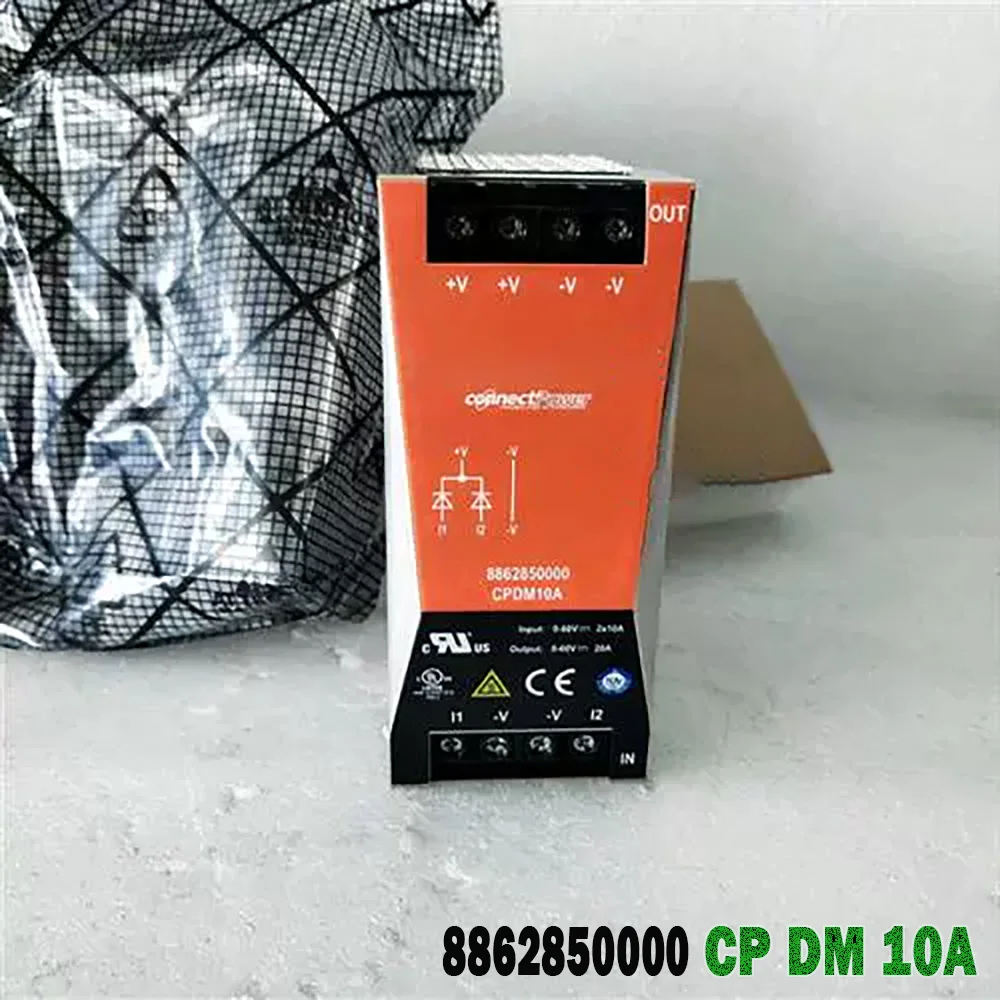 대량 포장된 오리지널 Weidmuller 레일 스위칭 전원 공급 장치 단상, 배송 전 100% 테스트 완료 8862850000 CP DM 10A