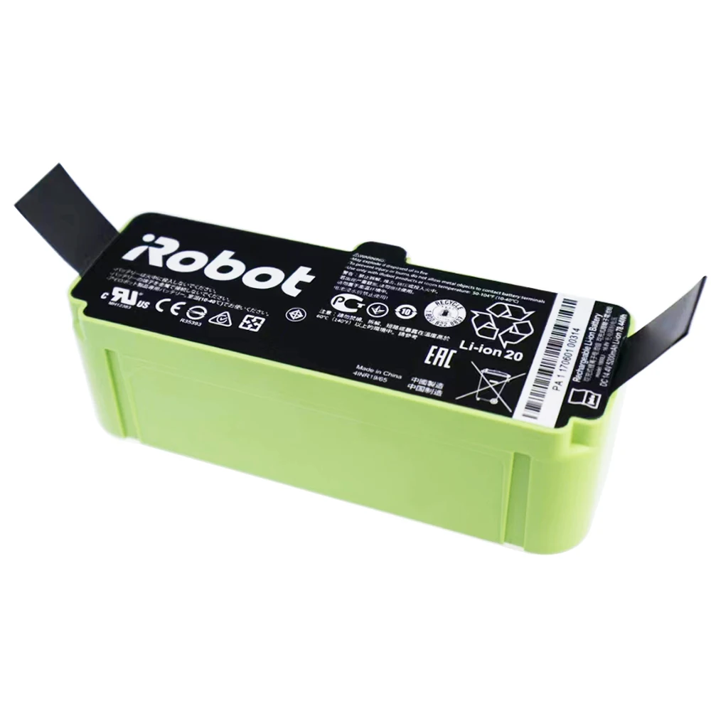 High-Capacity 6500mAh Battery for iRobot Compatible with Roomba 600 700 800 900 Series 960 895 890 860 695 680 690 675 640 614 3