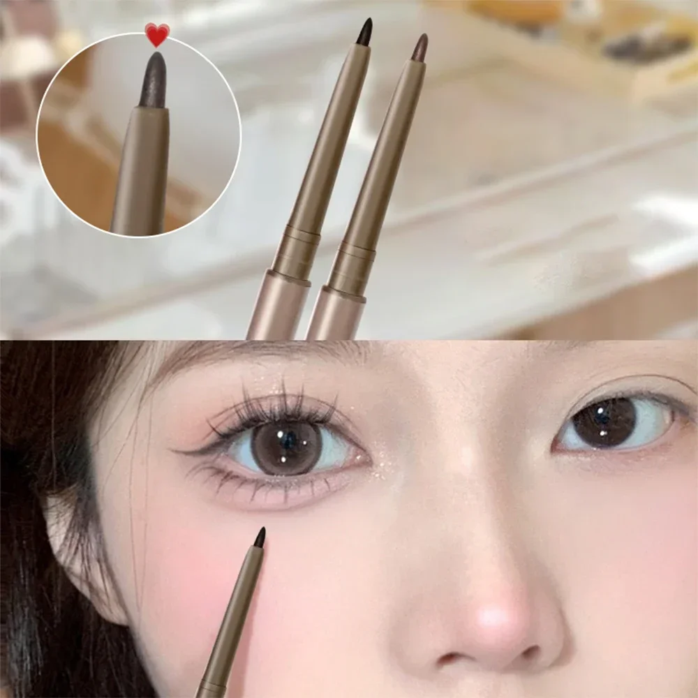 Waterproof Quick Drying Eyeliner Black Brown Eyeliner Gel Pen Long Lasting Matte Smooth Pencil Not Blooming Eye Makeup Cosmetics