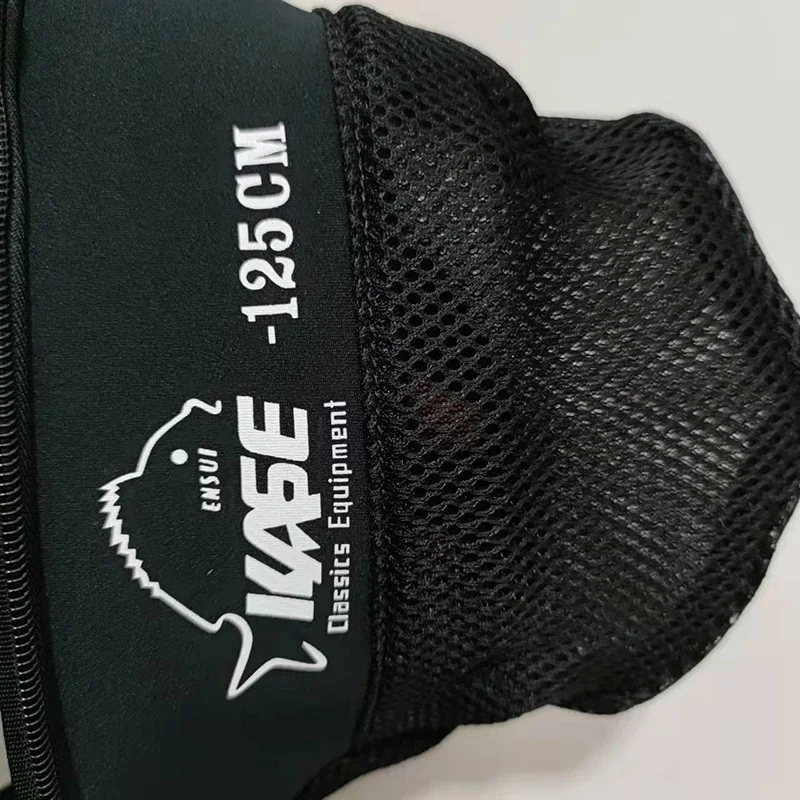 Sac de transport pour canne à pêche 115-140cm pliable en nylon - étui portable pour rock fishing