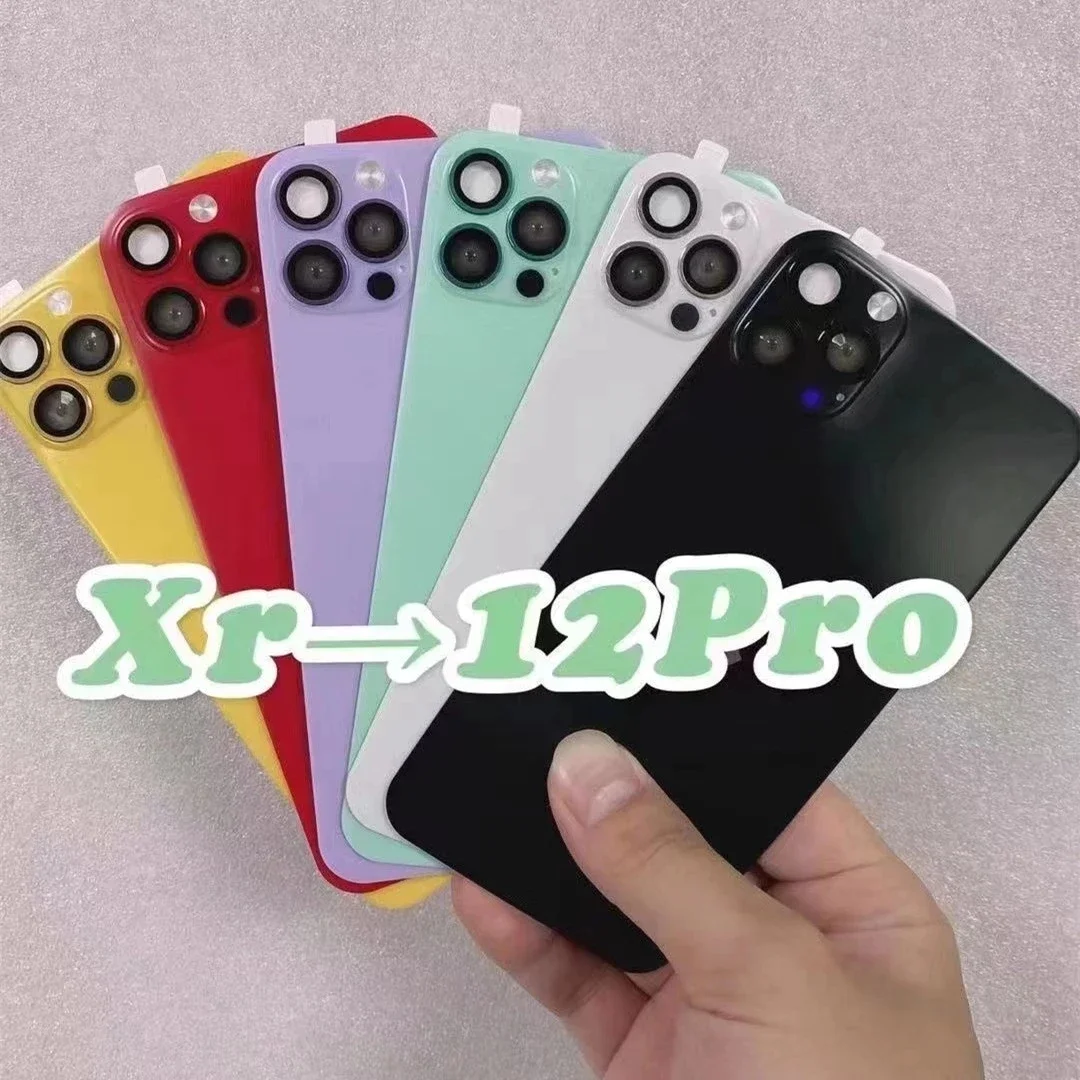 

Update For iPhone XS X XR 11 Change For 11 12 13 14 PRO MAX Lens Sticker Back Protector Film Modified Camera Cover Phone Case
