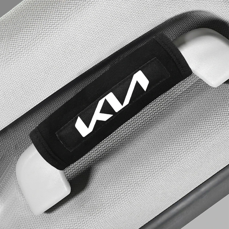 Car Styling Roof Handle Protective Cover Plush Handrail Protector For KIA Rio Ceed Sportage Cerato Soul Sorento car gear shift cover car door handle stickers car seat belt covers