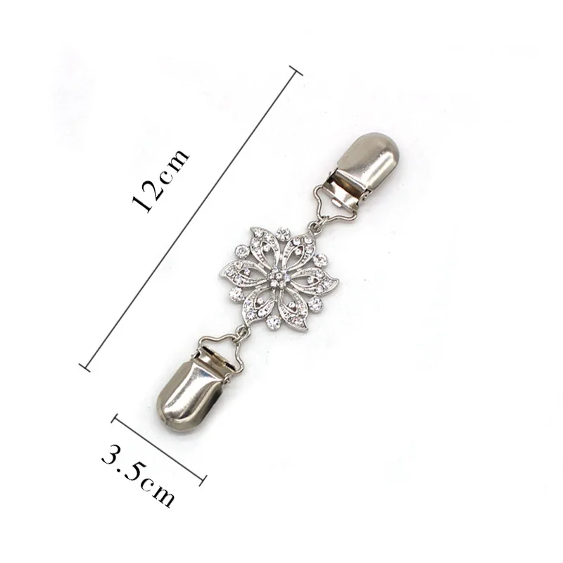 Garment Clips 1pcs Vintage Sweater Shawl Clips Dresses Cardigan Collar Brooch Clip Vintage Shirts Clips for Women Girls Clothing Accessories