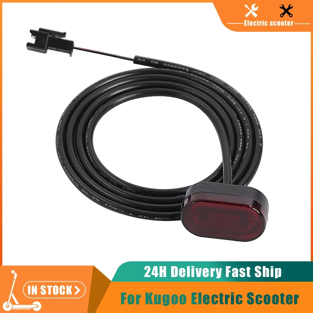 Rear Taillight Brake Warning Light For KUGOO G2 Pro Electric Scooter Back Mudguard Stop Lamp Replacement Accessories