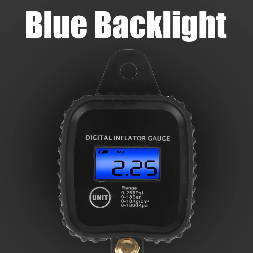 مسدس نفخ إطارات رقمي عالي الدقة