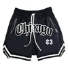 Summer New Men's Sports Fitness Shorts Men Basketball Game Training Running Casual Loose Quick-Drying Five-Point Pants 1