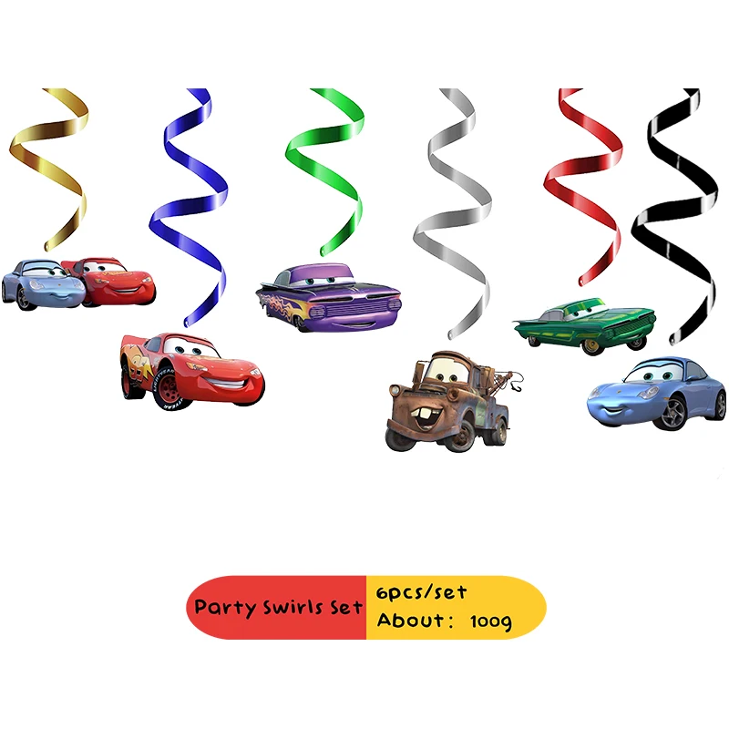 Cars Party Decorations Set 5