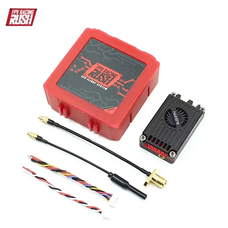 러쉬 탱크 맥스 솔로 2.5W 48CH VTX 고출력 비디오 송신기 CNC 쉘 FPV 장거리 RC 고정익 UAV용