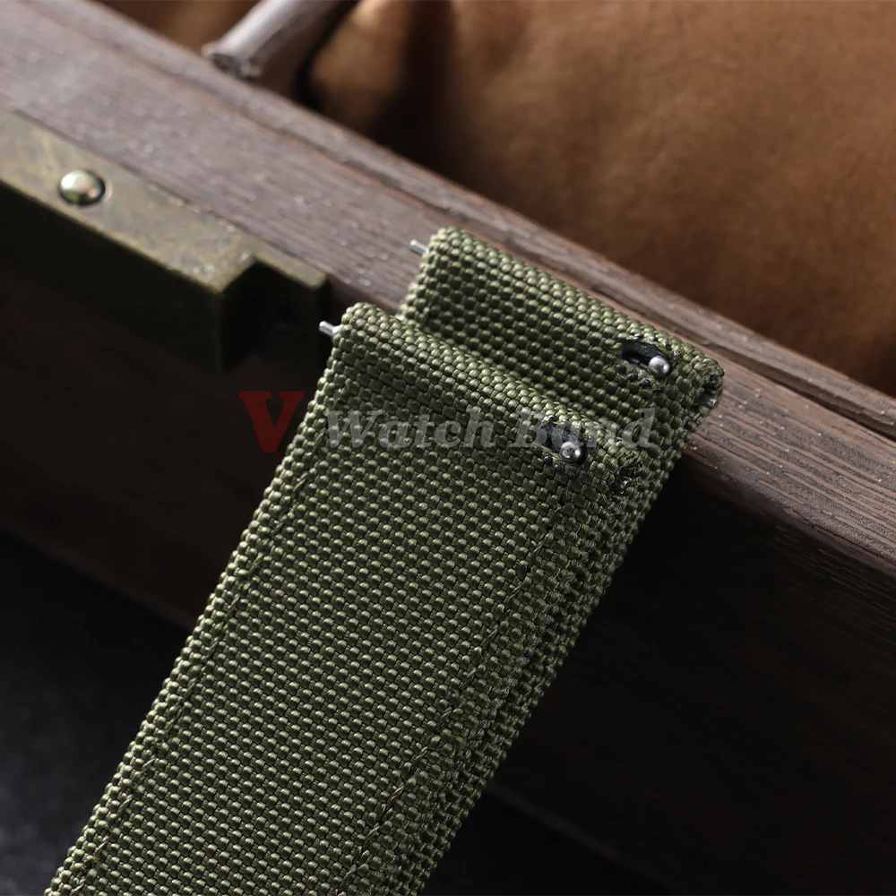 Nylon Quick Release Canvas Watch Strap - Universal Replacement
