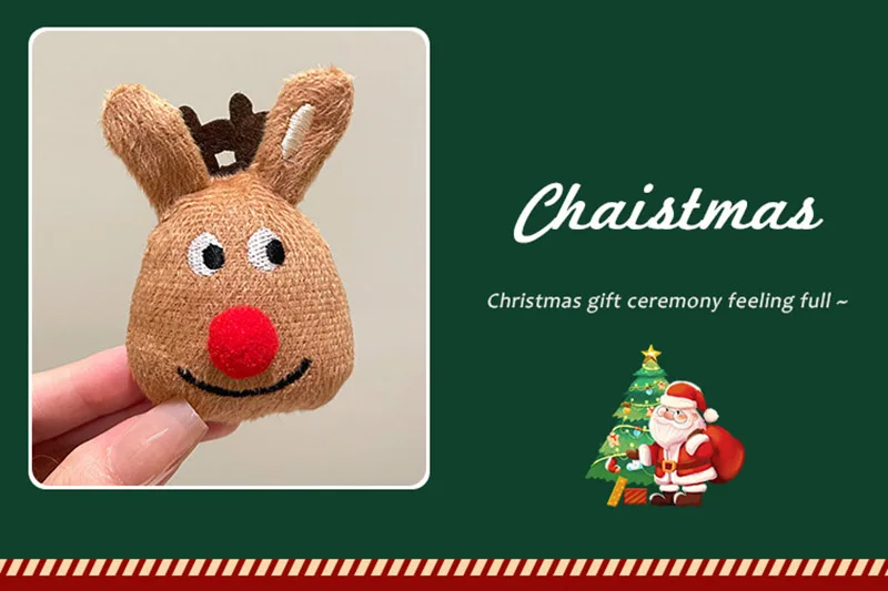 Weihnachtsbrosche Schneemann Weihnachtsmann Baum Kranz Elch Cartoon Pins Modeschmuck Geschenk für Mädchen Kinder Frohe Weihnachten Dekor Geschenke – Detail 5