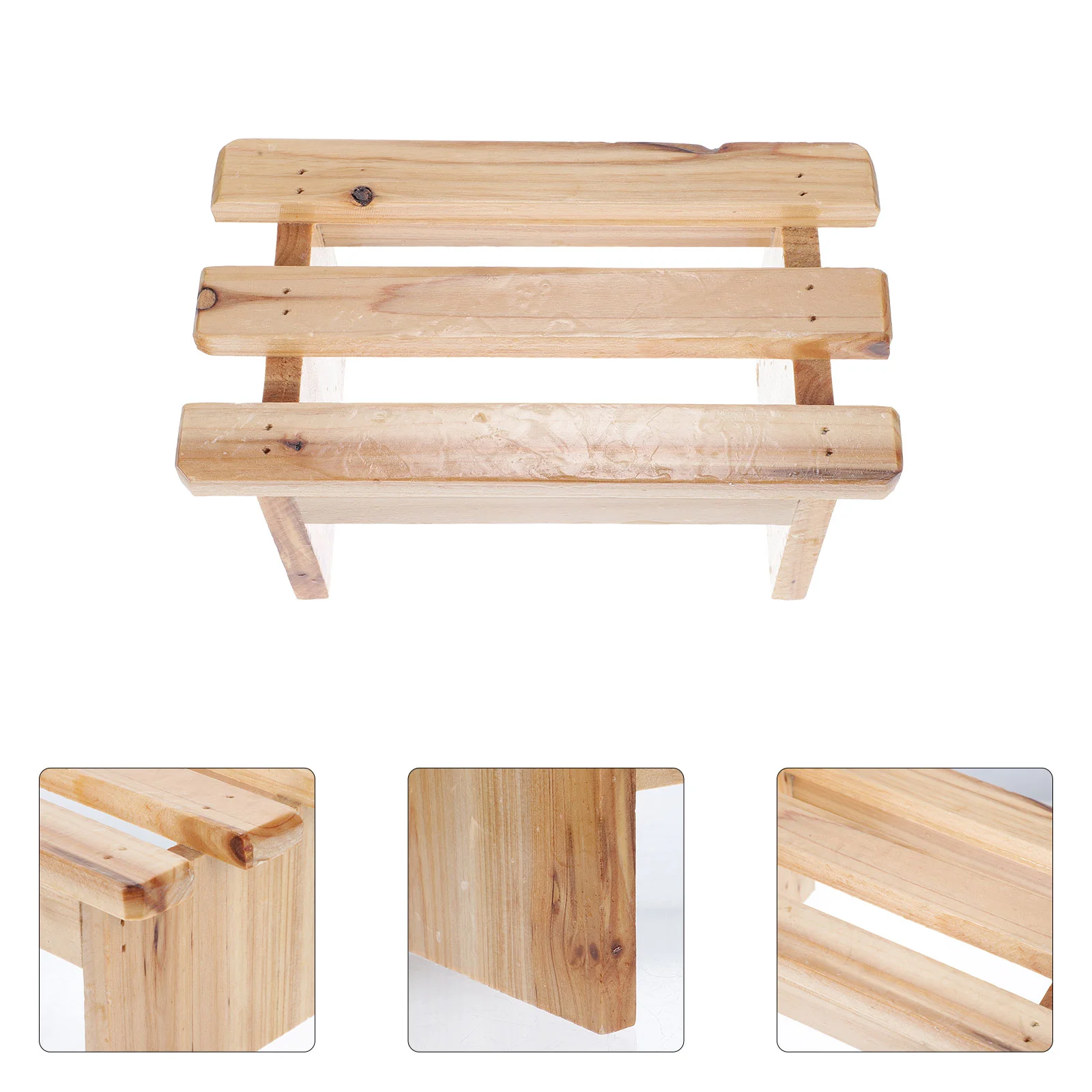 Wood Shower Foot Rest Bamboo Shower Bench Bathroom Sauna Feet Stool Shaving Legs Pedicure Bathtub Corner Stool Small