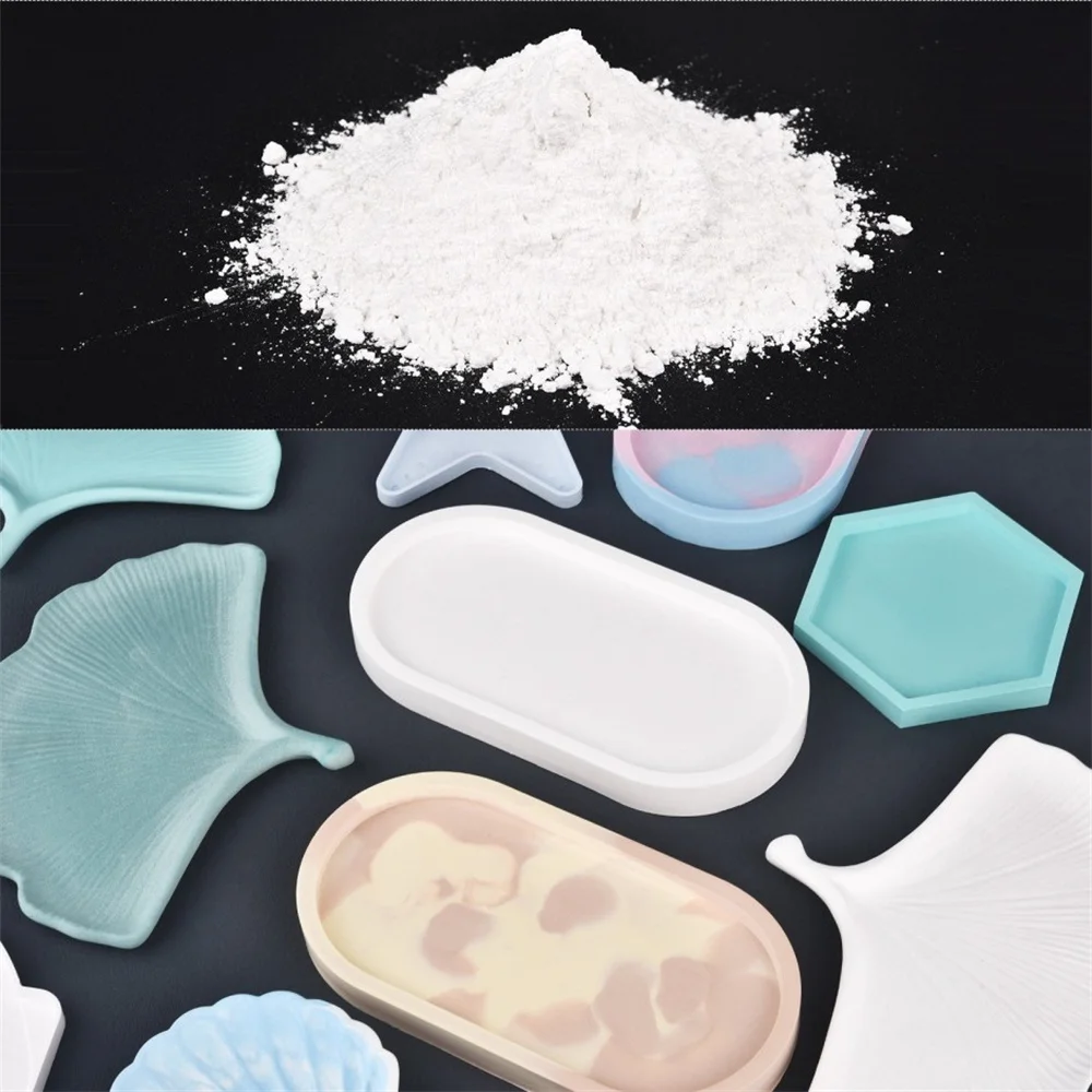1kg/2.2lb Gypsum Powder Model Sculpture Mold Clay Molding Material Handicrafts Handmade DIY Jewelry White Gypsum Powder gypsum powder