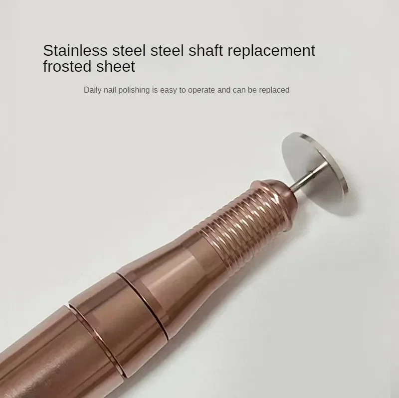 20/25mm Stainless Steel Sanding Paper Metal Disc Disk Pedicure Rotary Burr Feet File Calluse Sandpaper Nail Drill Bit