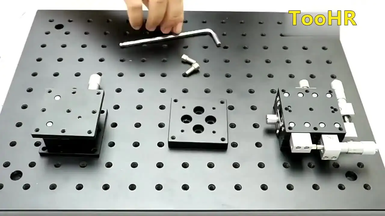 XYZ Axis Manual Precision Displacement Platform Linear Stage