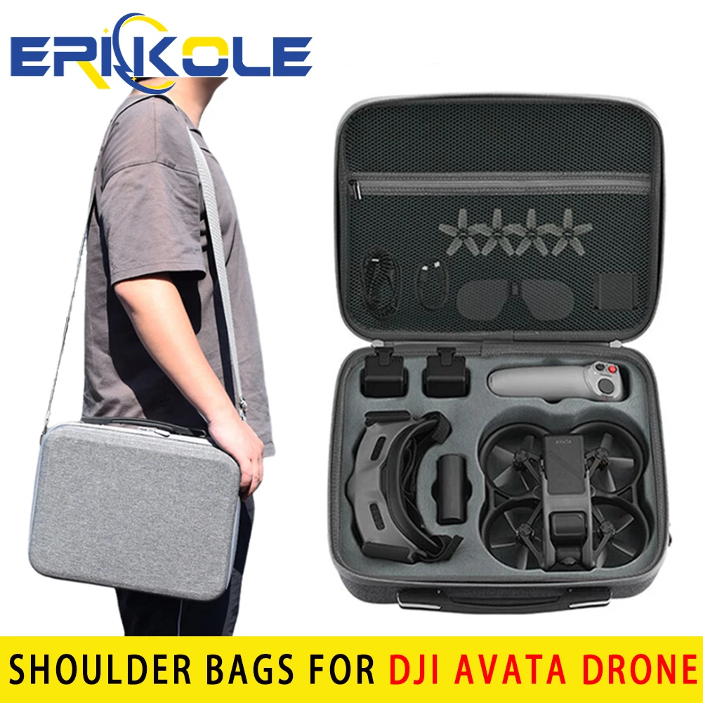 

Shoulder Bags for Avata Carrying Case Portable Travel Handbag Compatible: DJI Avata Drone Goggles 2 V2 RC Controller Accessories