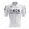 2025 White INEOS Grenadier Team Cycling Jersey Set Men Cycling Clothing Road Bike Shirt Suit Bicycle Bib Shorts MTB Ropa Maillot 2