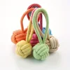 2pcs Pet Dog Cat Chew Toys- Braided Rope Ball Interactive Tug-of-War with Texture Surface,Suitable for Small/Medium/Large Dogs 6