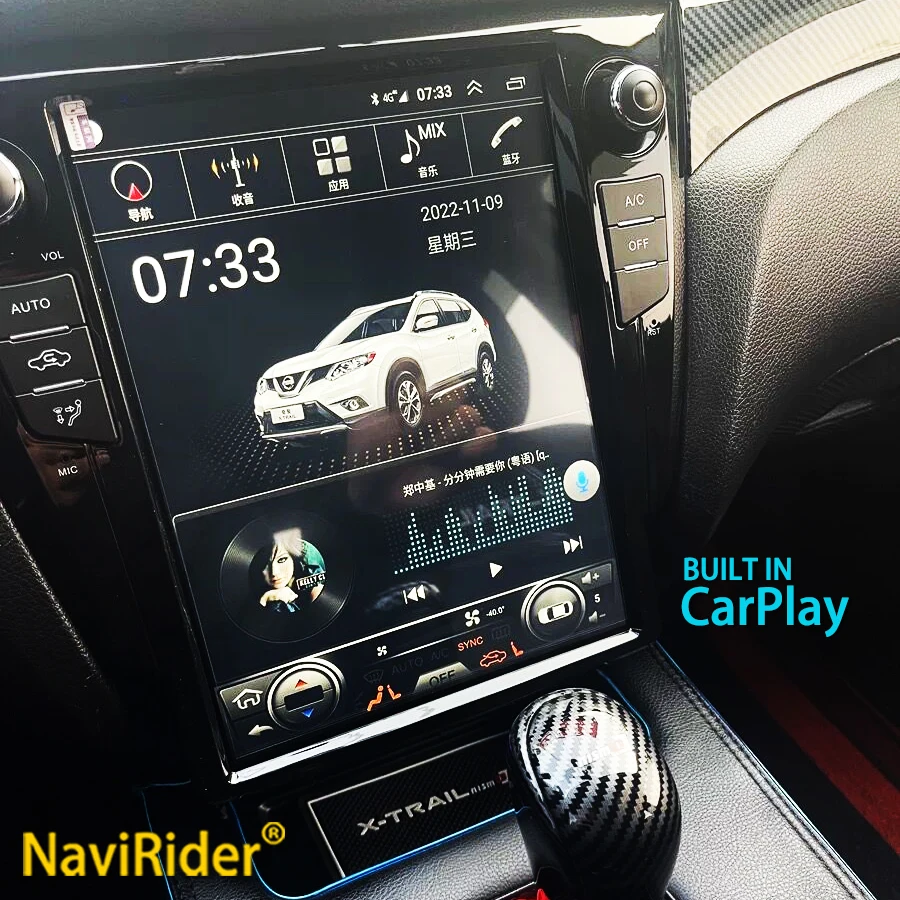 

Android 13 Carplay Auto For Voiture Nissan X-Trail J11 Qashqai 2014 2019 2 Din Car Multimedia Stereo Player GPS Navigation Wifi