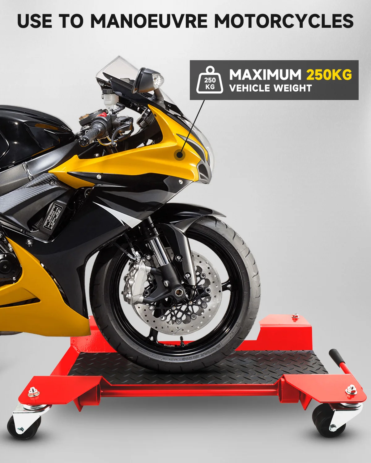 Areyoursha-دراجة نارية Centre الوقوف تتحرك دوللي ،...