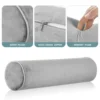 Cylindrical Cervical Pillow Memory Foam Cylinder Round Cotton Small Natural Sleeping Habits Spine Lumbar Polyurethane Bolster 4