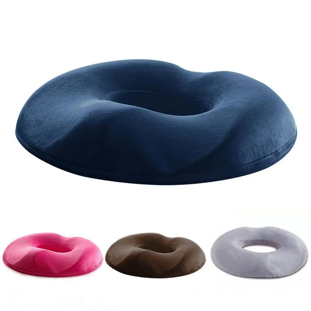 Male Female Unisex Hemorrhoid Seat Cushion Tailbone Pain Relief Therapy Donut  Pillow Prostate Care Soft Orthopedic Chair Pad - AliExpress