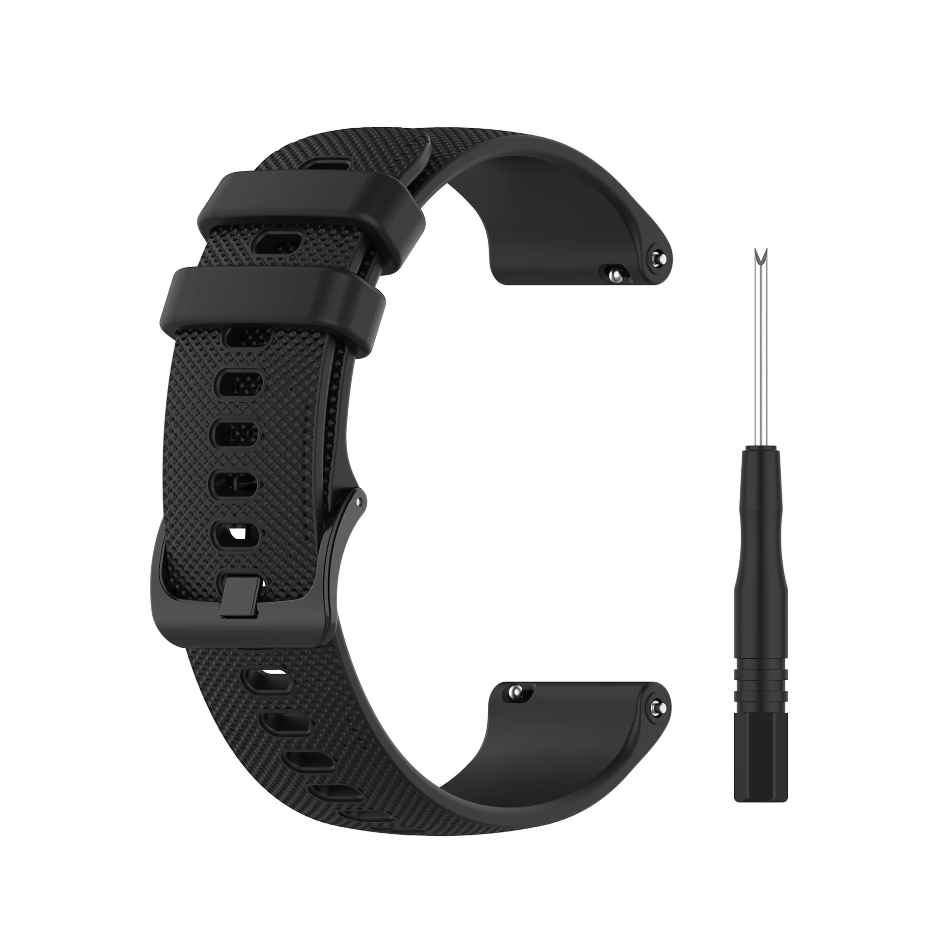 Enhanced Silicone Breathable Wristband Strap - Official 22mm/20mm