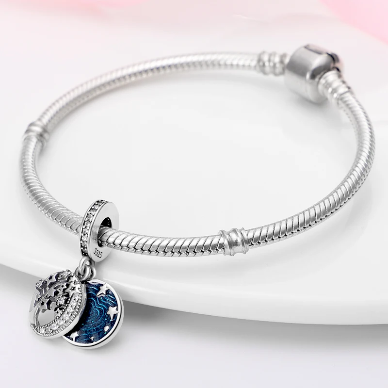 MyGiftHome S925 Silver Bead Charm for DIY Jewelry