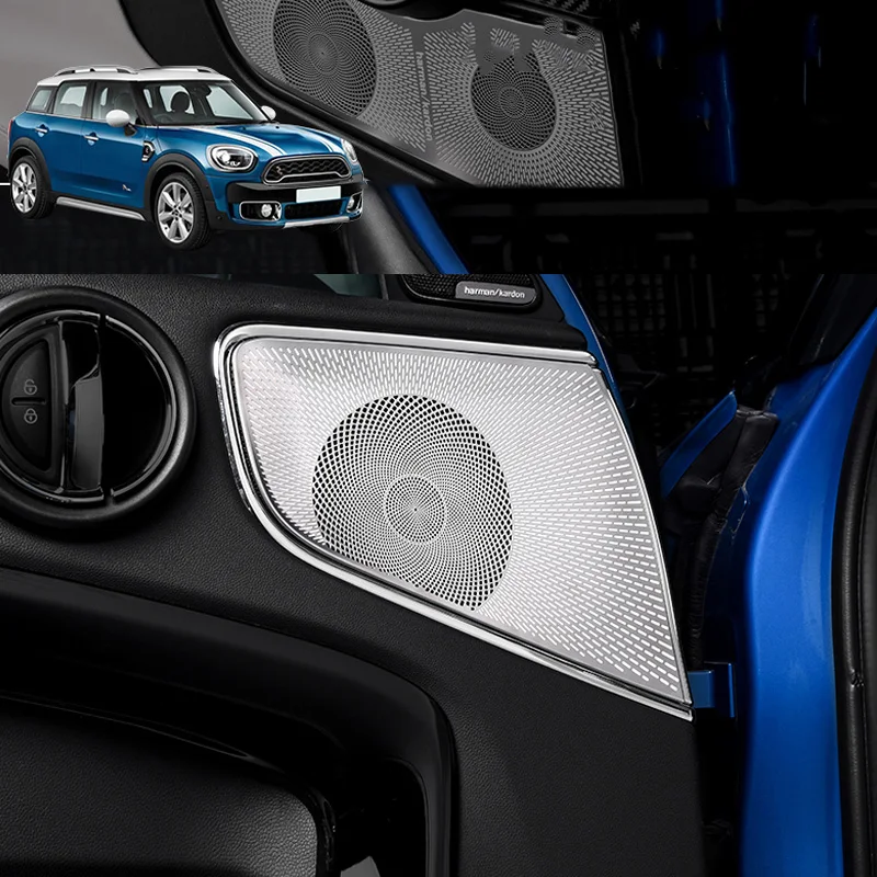 4PCS Front Back Door Speaker Cover Door Horn Covers Protector