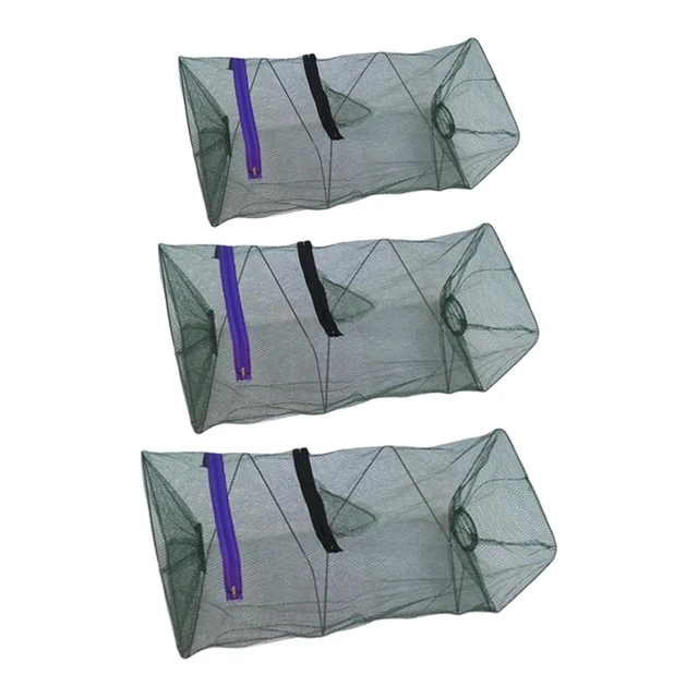 Fishing Bait Trap Net Collapsible Automatic Fishing Net Easy to Use  Portable Shrimp Net Durable for Outdoor Fishing Picnic Kids - AliExpress