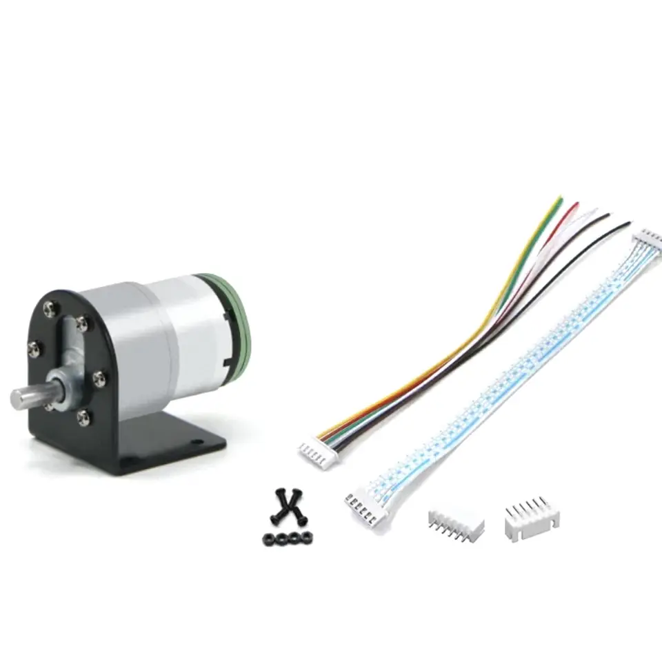 MG513 DC 12V Reduction Gear Motor GMR Encoder Code Speed Measurement DIY Self-Balancing Car Inverted Pendulum/Upright ROS Robot image 3