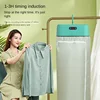 Electric Clothes Dryer Portable Folded Travel Warm Air Dryer 600W Smart Drying Laundry Dryer Ultraviolet Dryer Machine 220V 4