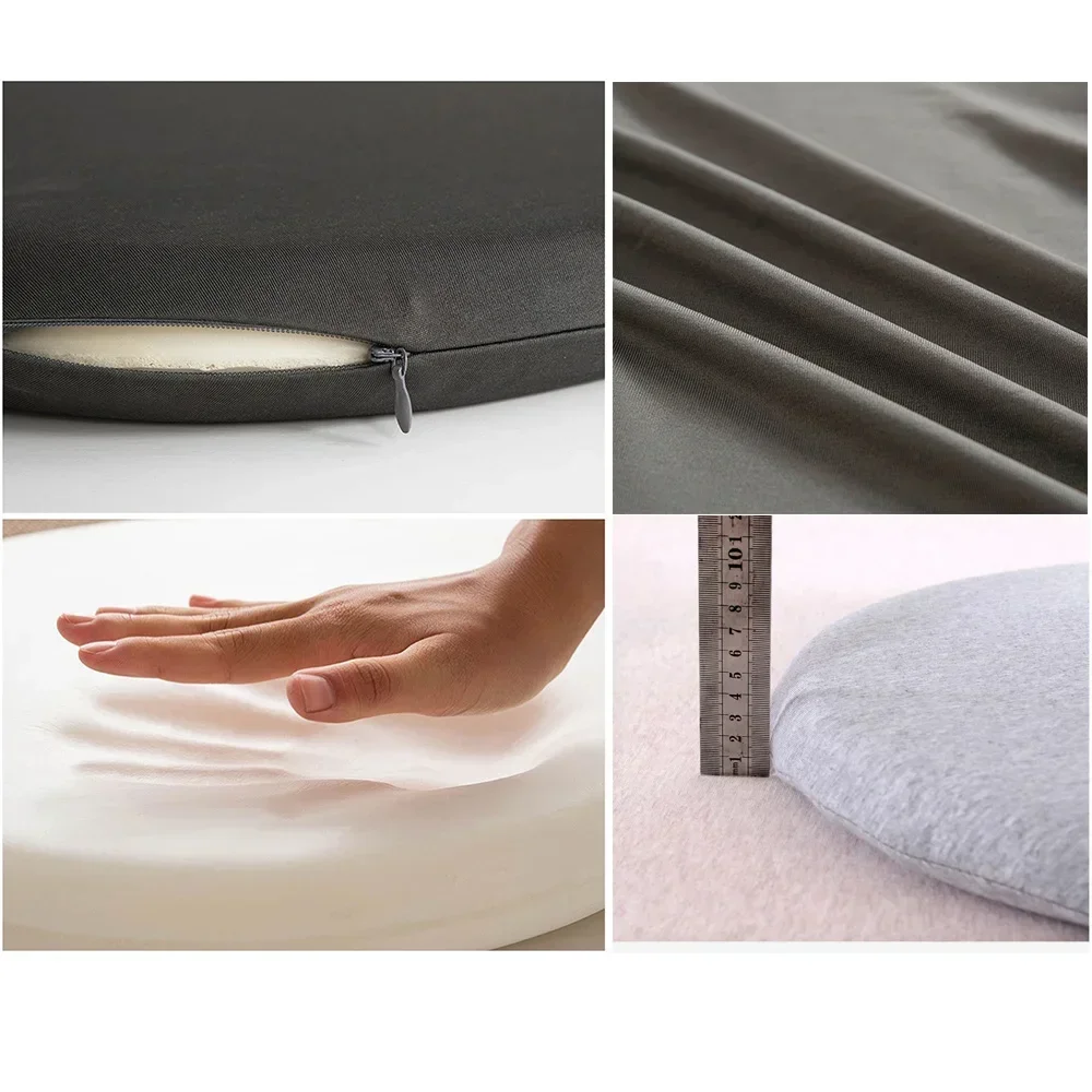 30/35/40/45/50cm Comfortable Office Memory Seat Cushion/Round Floor Seat Futon Office Chair Pad Bar Seat Stool Cushions  쿠션 4