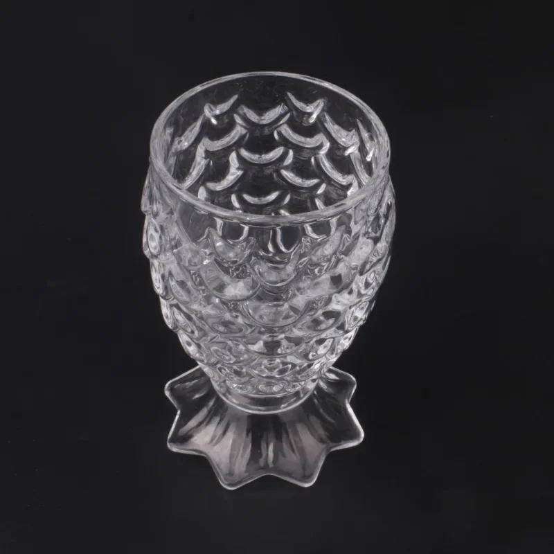 180ml Fish Tail Scale Cup Small Wine Cup Mermaid Glass Milk Ice Cream Creative Drinkware Fruit Juice Drink