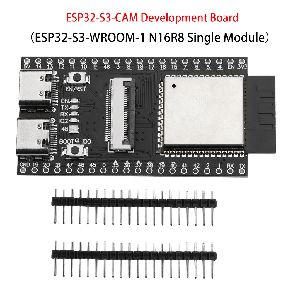 ตัวเลือกสินค้า บอร์ดพัฒนา ESP32-S3 กล้อง โมดูล WiFi Bluetooth