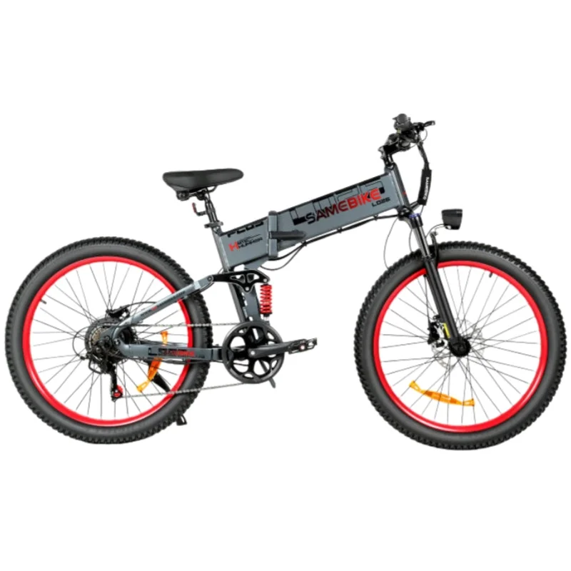 Pieghevole Samebike LO26 PLUS Bici Elettrica 48V 15Ah Batteria 1000W Motore e bici 45KM/H Velocità Massima 26 pollici pneumatico Bicicletta Elettrica - immagine 2