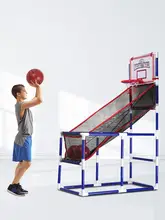  Kids Home Basketball Court Shooting Game Kid's Basketball Shooting Machine For Indoor Arcade Practice Improves Scoring Accuracy 