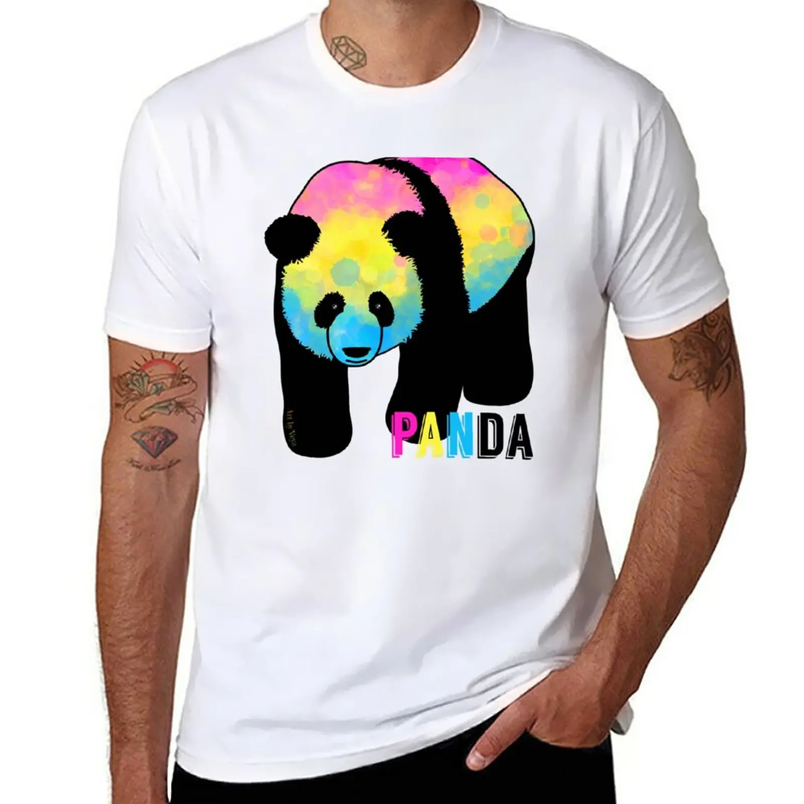 

New It's a PANda T-Shirt custom t shirt summer top funny t shirt tshirts for men