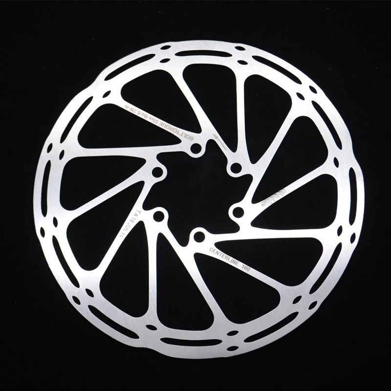 MTB 자전거 디스크 브레이크 로터, 스테인리스 스틸, 로드 유압 브레이크, 160mm, 180mm, 203mm