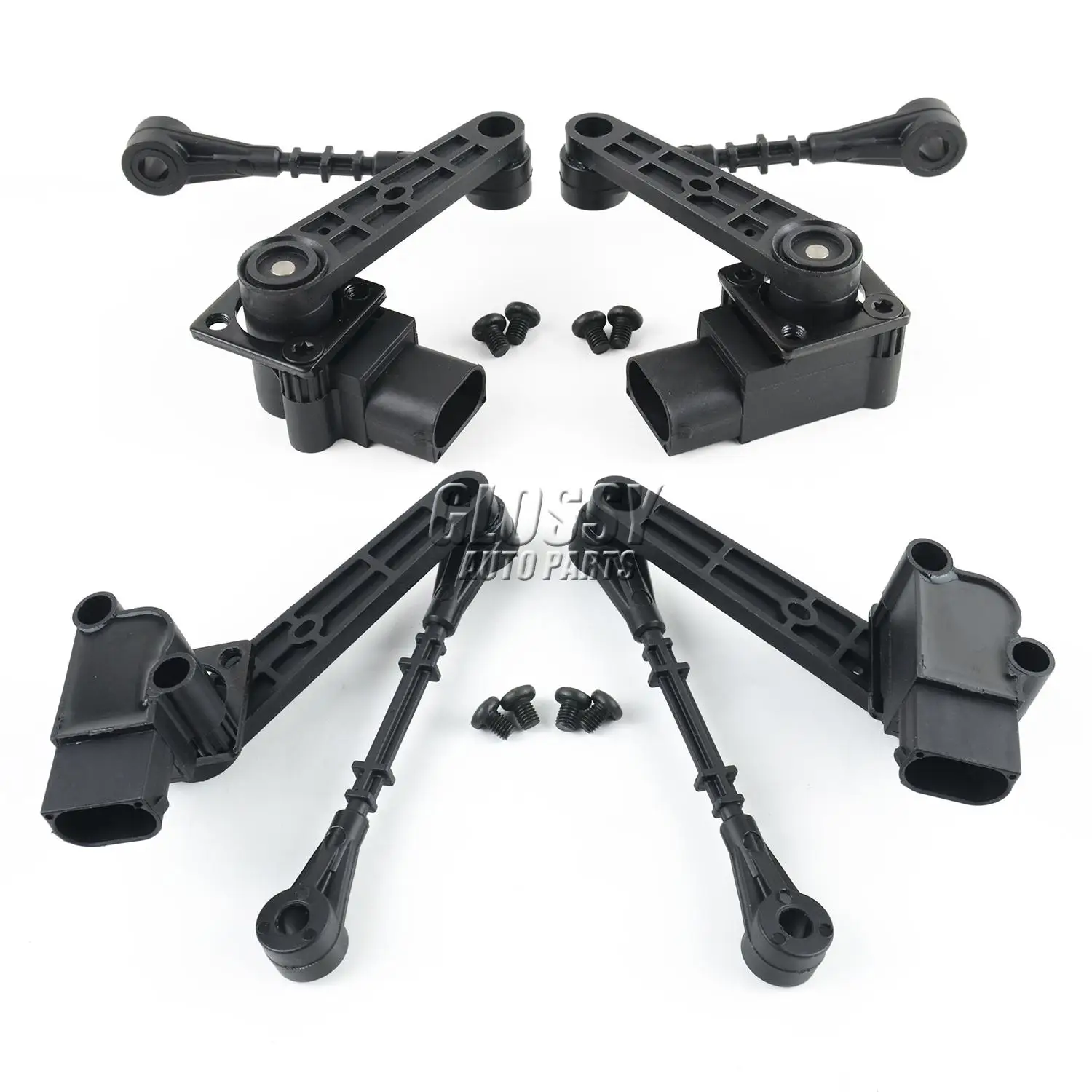 

AP03 4 pcs Front&Rear Air Suspension Height Sensor For Land Rover Discovery 3 LR3 2.7T 4x4 LR019136 LR019137 LR020159 LR020161