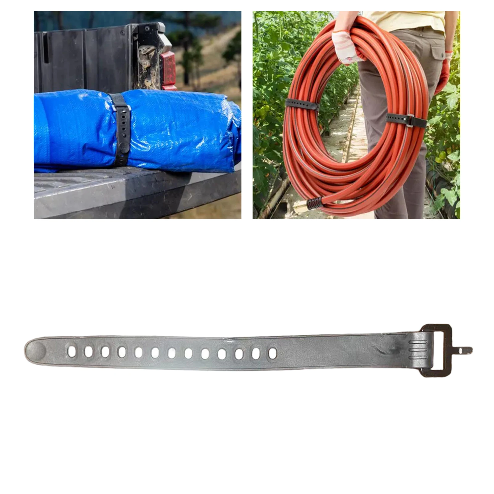 Storage Strap Multipurpose Extension Cord Storage Portable Quick Release Tie Down Straps for Rope Basement Cargo Hoses Workshop