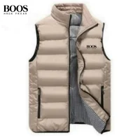 Gilet chaud de haute qualité pour hommes, marque de broderie, marque de mode de luxe d'automne et d'hiver, veste coupe-vent d'extérieur sans manches 6