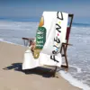 Funny Friends TV Show Beach Towel Customized Central Perk Cafe Comic Super Soft Microfiber Bath Towels 5
