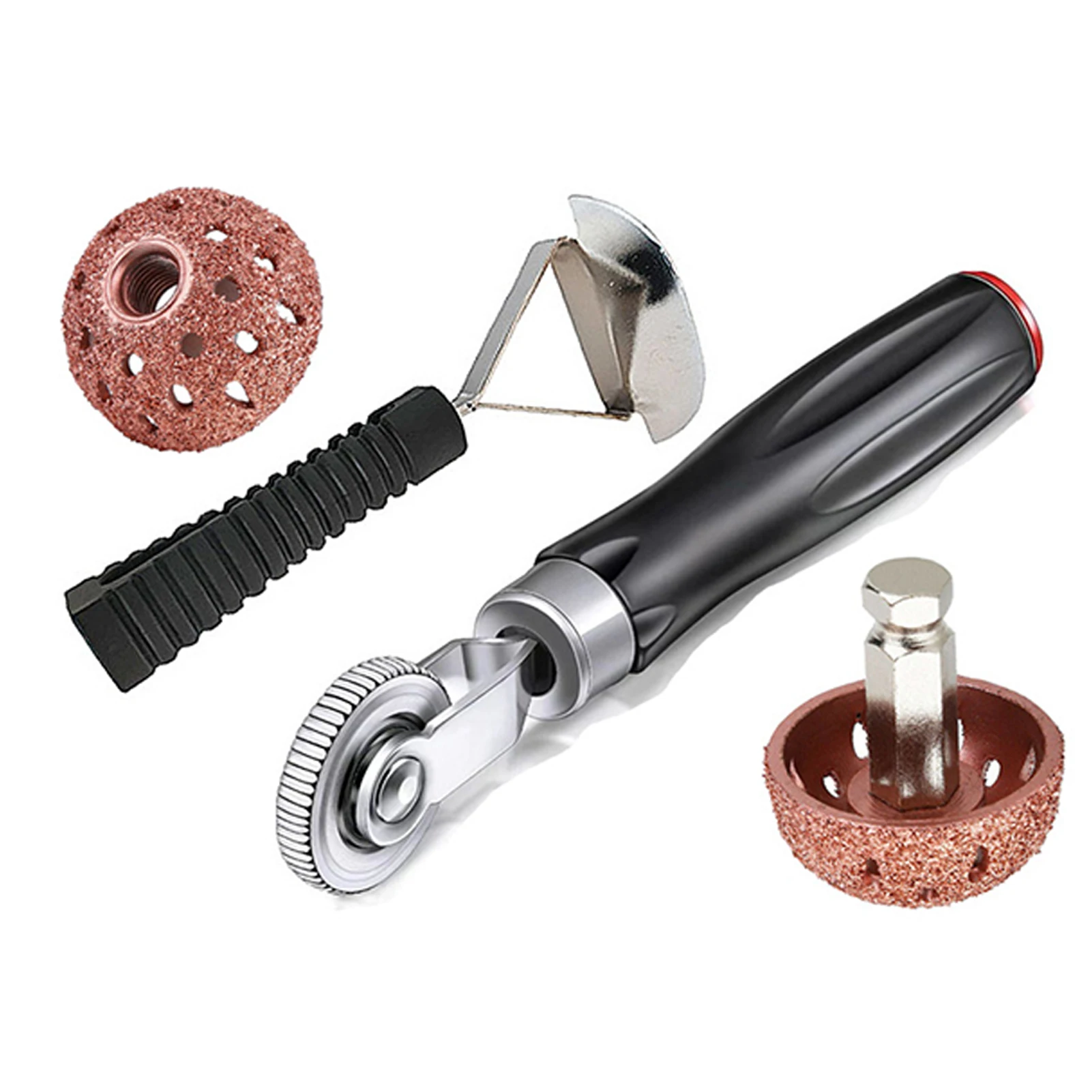 자동차 트럭 오토바이 타이어 패치 롤러 도구 버핑 휠 고속 타이어 연삭 헤드 타..