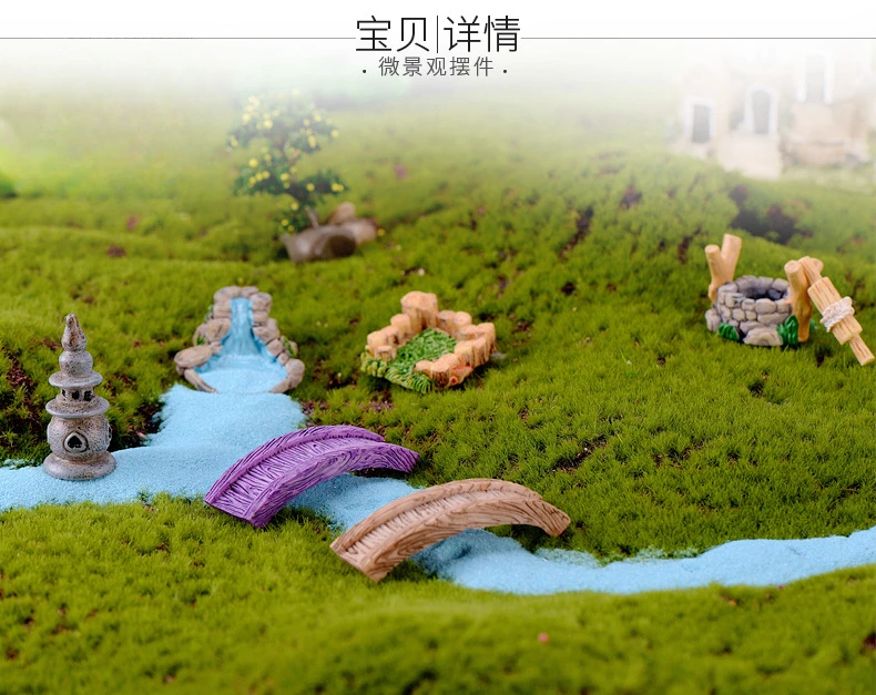 盆石 盆石飾り 盆景 ミニチュア 日本の原風景 Miniature Landscape Fairy Garden Accessories Mini Lighthouse