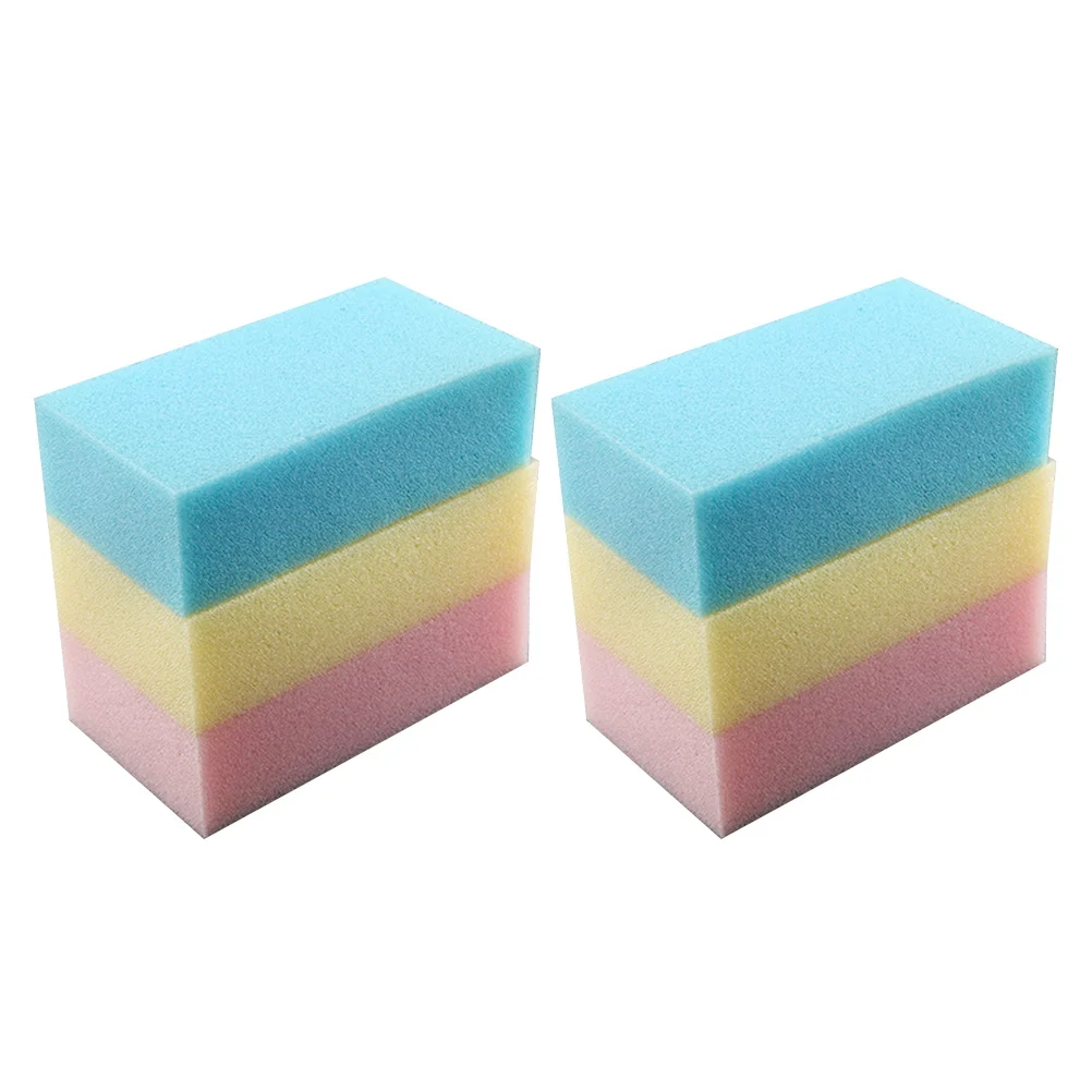

6pcs Hair Removal Brush Sponges Hairdressing Neck Duster Sponges Barber Tools