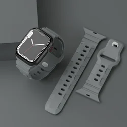 Breathable Silicone Sport Band for Smartwatches - Premium Rubber Strap (GRAY)