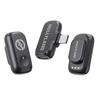 Hollyland LARK A1 Solo Wireless Microphone for iPhone Micphone for Youtube Tiktok Vlogging Podcast Noise Cancellation Microphone