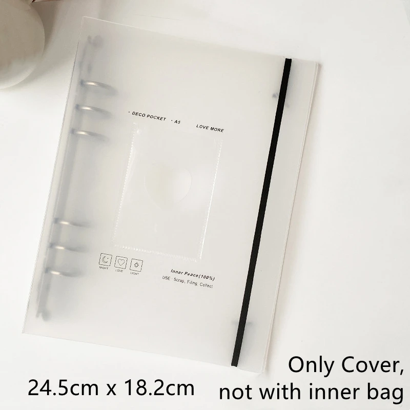 A5 Photocard Holder Kpop Binder Photocard Holder Book Picture Album Kpop Photo Card Album Student School Stationery Accessories