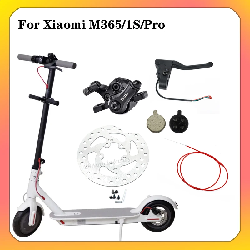 

Ручной тормозной рычаг, дисковые тормозные колодки, задние колеса, тормозные дисковые суппорты для Xiaomi M365, электроскутер, запасные части
